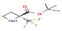 tert-butyl(2S)-2-(trifluoromethyl)azetidine-2-carboxylate图片