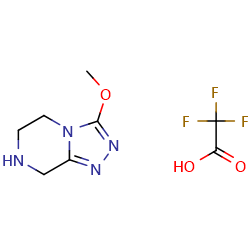 3-methoxy-5H,6H,7H,8H-[1,2,4]triazolo[4,3-a]pyrazinetrifluoroaceticacid图片