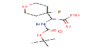 2-(tert-butoxycarbonylamino)-2-(4-fluorotetrahydropyran-4-yl)aceticacid图片