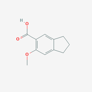 6-methoxy-2,3-dihydro-1H-indene-5-carboxylicacid图片