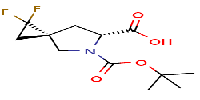 (3S,6R)-5-[(tert-butoxy)carbonyl]-1,1-difluoro-5-azaspiro[2,4]heptane-6-carboxylicacid图片