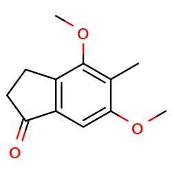 4,6-dimethoxy-5-methyl-2,3-dihydro-1H-inden-1-one图片