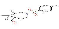 (1R,6R)-7-methyl-3-(p-tolylsulfonyl)-3-azabicyclo[4,1,0]heptane-6-carbaldehyde图片