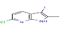 6-chloro-3-iodo-2-methyl-1H-pyrrolo[2,3-b]pyridine图片