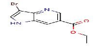 ethyl3-bromo-1H-pyrrolo[3,2-b]pyridine-6-carboxylate图片