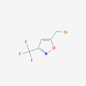 5-(bromomethyl)-3-(trifluoromethyl)-1,2-oxazole图片
