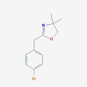 2-[(4-Bromophenyl)methyl]-4,5-dihydro-4,4-dimethyloxazole图片