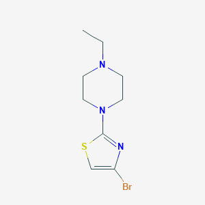 4-Bromo-2-(4-ethylpiperazino)thiazole图片
