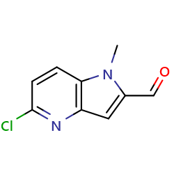 5-chloro-1-methyl-1H-pyrrolo[3,2-b]pyridine-2-carbaldehyde图片