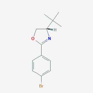 (S)-2-(4-Bromophenyl)-4-t-butyl-4,5-dihydrooxazole图片