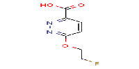 6-(2-fluoroethoxy)pyridazine-3-carboxylicacid图片