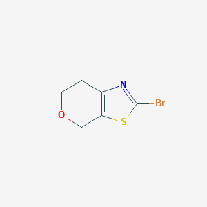 2-Bromo-6,7-dihydro-4H-pyrano[4,3-d]thiazole图片