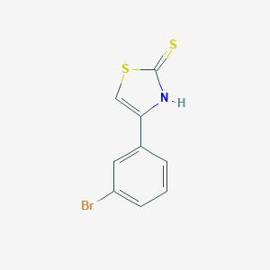 4-(3-Bromophenyl)thiazole-2-thiol图片