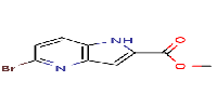 methyl5-bromo-1H-pyrrolo[3,2-b]pyridine-2-carboxylate图片