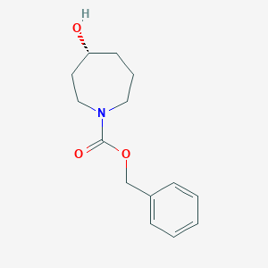 N-Cbz-hexahydro-1H-azepin-4(R)-ol图片