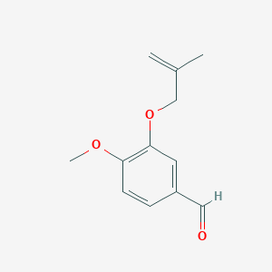 4-methoxy-3-[(2-methylprop-2-en-1-yl)oxy]benzaldehyde图片