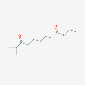 ethyl 7-cyclobutyl-7-oxoheptanoate图片