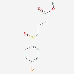 4-(4-bromobenzenesulfinyl)butanoic acid图片