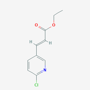 3-(6-Chloro-pyridin-3-yl)-acrylic acid ethyl ester图片