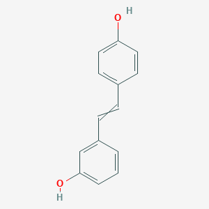 4-[2-(3-hydroxyphenyl)ethenyl]phenol图片