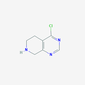 4-Chloro-5,6,7,8-tetrahydropyrido[3,4-d]pyrimidine图片