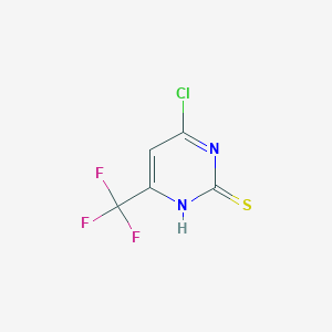 4-Chloro-6-(trifluoromethyl)pyrimidine-2-thiol图片