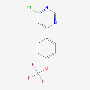4-Chloro-6-[4-(trifluoromethoxy)phenyl]pyrimidine图片