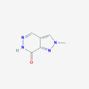 2-methyl-2H,6H,7H-pyrazolo[3,4-d]pyridazin-7-one图片