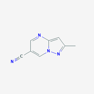 2-methylpyrazolo[1,5-a]pyrimidine-6-carbonitrile图片