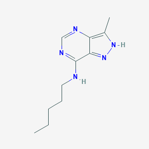3-Methyl-7-pentylaminopyrazolo[4,3-d]pyrimidine图片