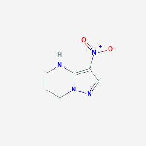 3-Nitro-4,5,6,7-tetrahydropyrazolo[1,5-a]pyrimidine图片