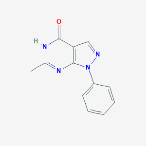 6-Methyl-1-phenyl-1H,4H,7H-pyrazolo[3,4-d]pyrimidin-4-one图片