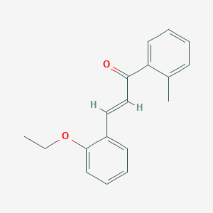 (2E)-3-(2-ethoxyphenyl)-1-(2-methylphenyl)prop-2-en-1-one图片