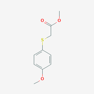 Methyl 2-(4-methoxyphenyl)sulfanylacetate图片