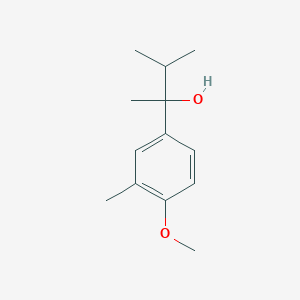 2-(4-Methoxy-3-methylphenyl)-3-methyl-butan-2-ol图片
