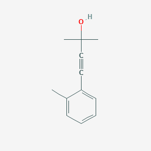 2-Methyl-4-(2-methylphenyl)-3-butyn-2-ol图片