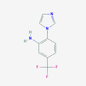 2-(1H-Imidazol-1-yl)-5-(trifluoromethyl)aniline图片