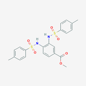 Methyl 3,4-bis(4-methylphenylsulfonamido)benzoate图片