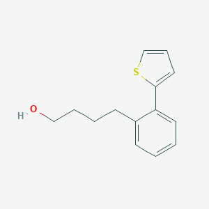 4-(2-Thien-2-yl-phenyl)-butan-1-ol图片