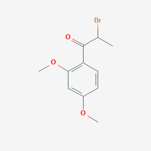 2-Bromo-1-(2,4-dimethoxyphenyl)propan-1-one图片