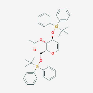 4-O-乙酰基-3,6-二-O-(叔丁基二苯基甲硅烷基)-D-半乳醛图片