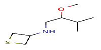 N-(2-methoxy-3-methylbutyl)thietan-3-amine图片