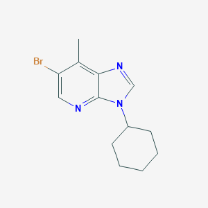 6-Bromo-3-cyclohexyl-7-methylimidazo[4,5-b]pyridine图片