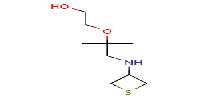 2-({2-methyl-1-[(thietan-3-yl)amino]propan-2-yl}oxy)ethan-1-ol图片