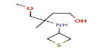 4-methoxy-3-methyl-3-[(thietan-3-yl)amino]butan-1-ol图片