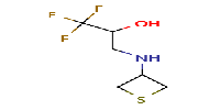 1,1,1-trifluoro-3-[(thietan-3-yl)amino]propan-2-ol图片