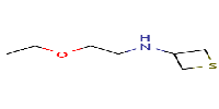 N-(2-ethoxyethyl)thietan-3-amine图片