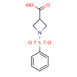 1-(benzenesulfonyl)azetidine-3-carboxylicacid图片