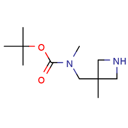 tert-butylN-methyl-N-[(3-methylazetidin-3-yl)methyl]carbamate图片