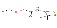 N-(2,2-dimethylthietan-3-yl)-2-ethoxyacetamide图片